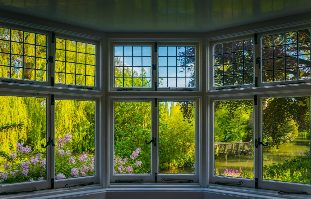 corner opening bifold doors