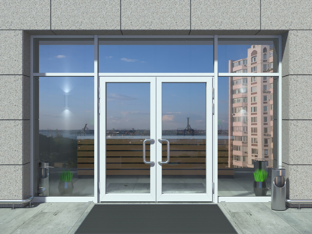 glass entry doors​