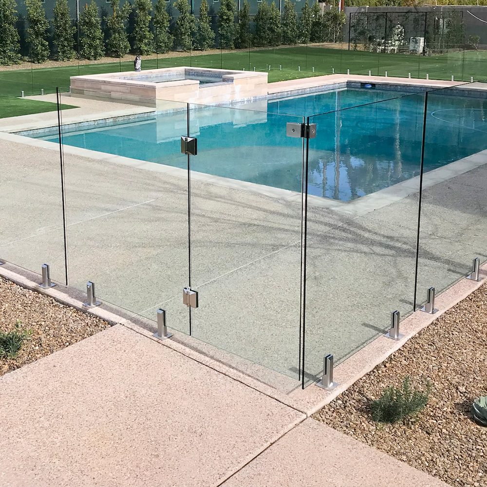 pool glass fencing​