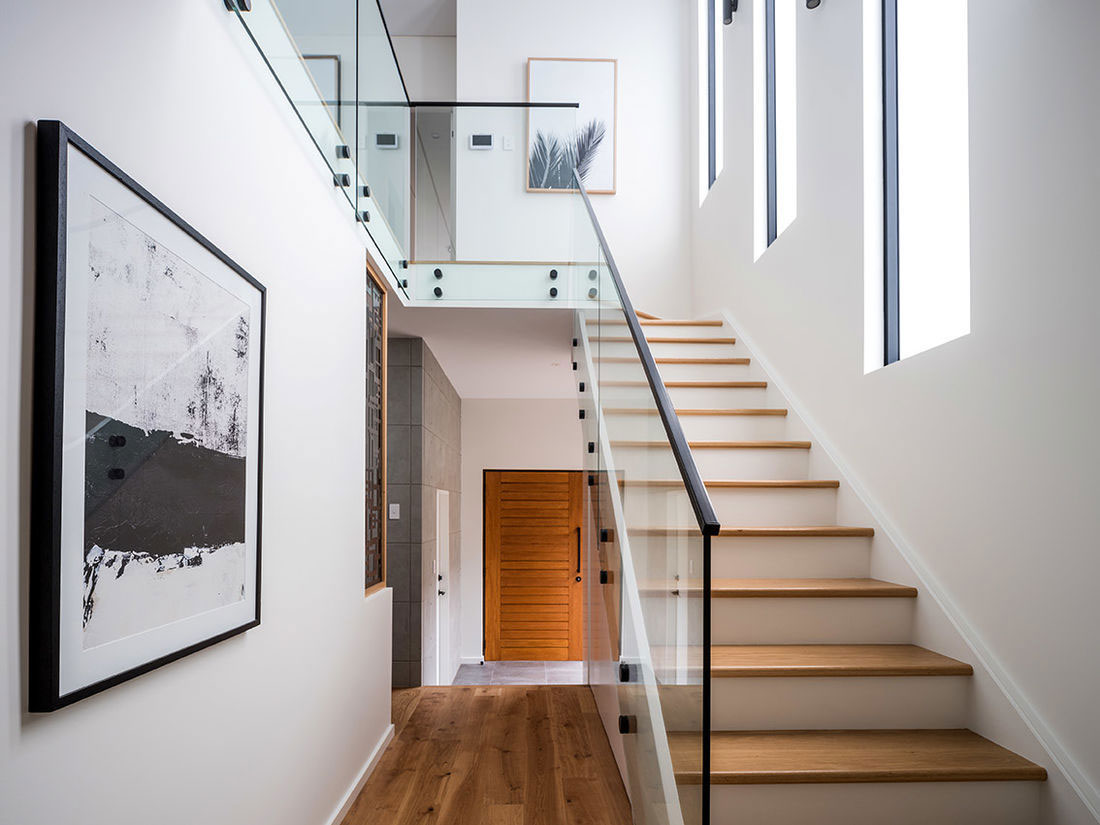 glass balustrade stairs​